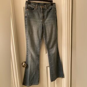 Jeanstar flare leg jeans with stonewashed look: good condition